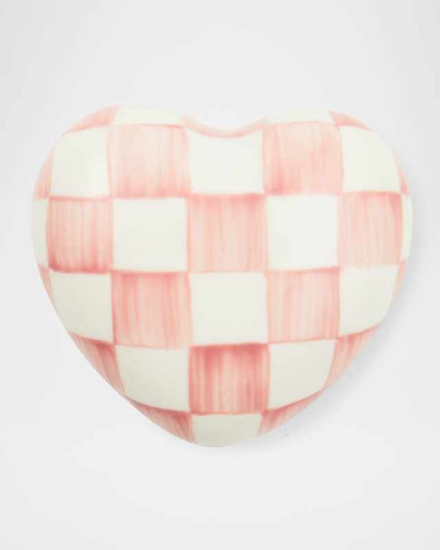 Rosy Check Heart Knob